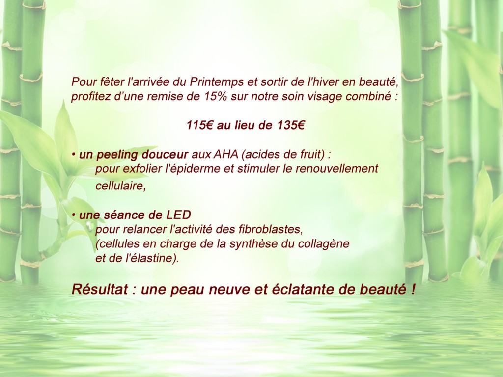 OFFRE PRINTEMPS